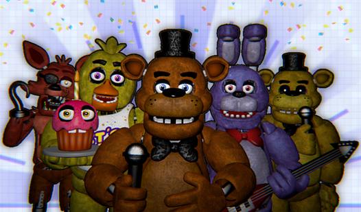 Game Screenshot FNAF 1: Animatronics Simulator.