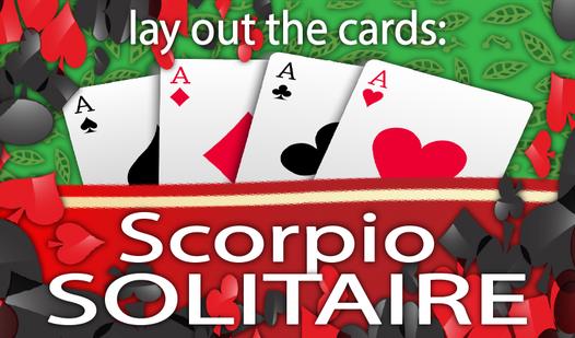 Game Screenshot Lay out the cards: Scorpio Solitaire