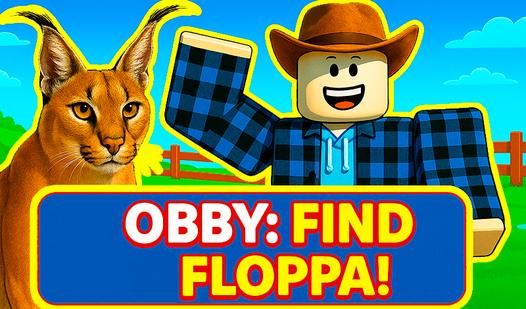 Game Screenshot Obby: Find Floppa!