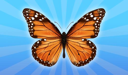 Game Screenshot Butterflies: 2048!