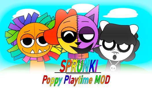 Game Screenshot Sprunki Poppy Playtime MOD