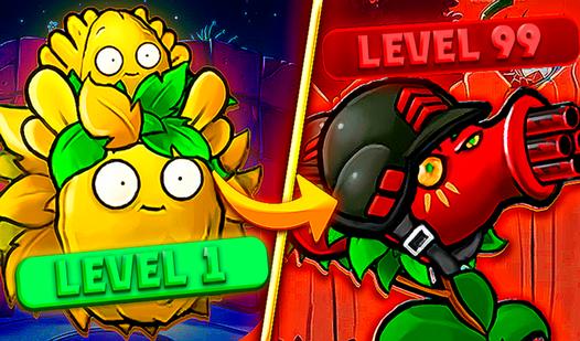 Game Screenshot Plants vs Zombies Fusion mode: clicker