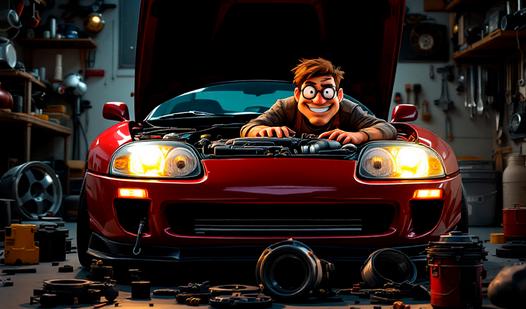 Game Screenshot Assemble Your Toyota Supra: Mechanic Simulator