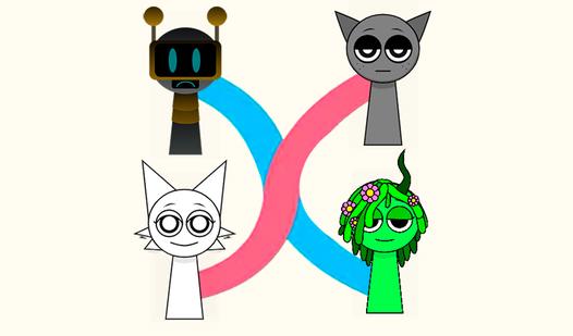 Game Screenshot Sprunki Connect Incredibox