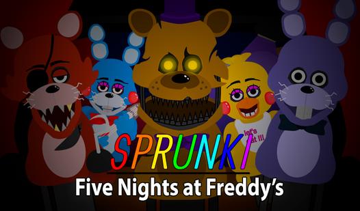 Game Screenshot Sprunki Five Nights at Freddy's