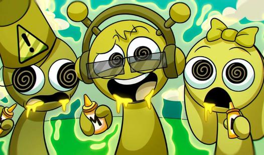 Game Screenshot Sprunki Phase Mustard