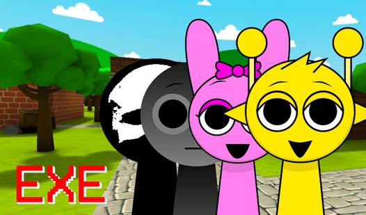 Game Screenshot Sprunki.EXE - 3D World