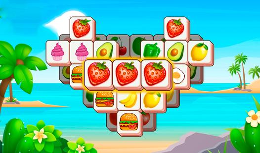 Game Screenshot Collect Three: Tasty Mahjongg!