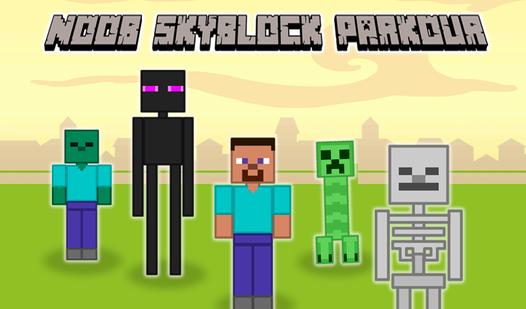 Game Screenshot Noob Skyblock Parkour