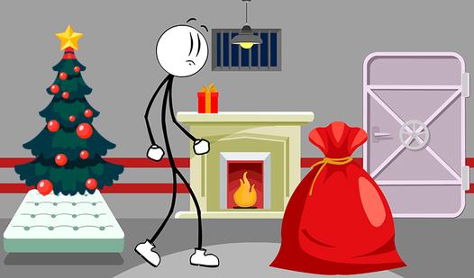 Game Screenshot Stick New Year's Prison Break