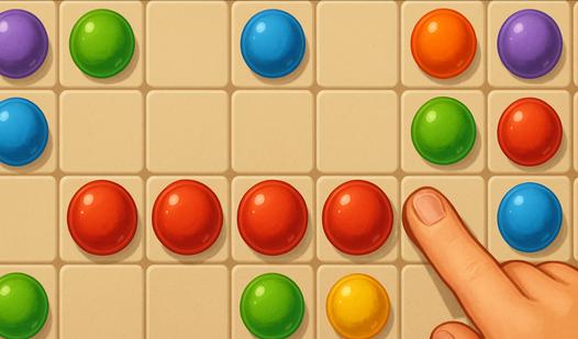 Game Screenshot Color Lines 98 Colored Balls