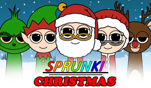 Game Screenshot Sprunki Christmas