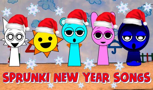 Game Screenshot Sprunki New Year Songs