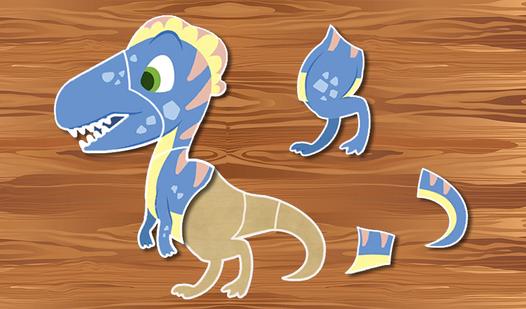 Game Screenshot Динозавры - Пазлы для детей