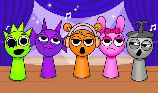 Game Screenshot Musical Sprunki 3D! Create Your Track!