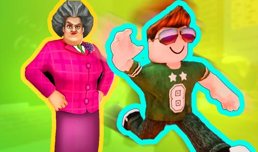 Game Screenshot Scary Teacher, don't let the students escape!