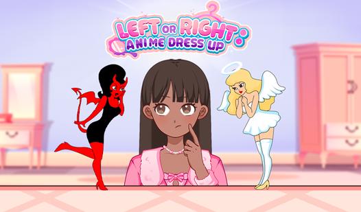 Game Screenshot Left or Right: Anime Dress Up