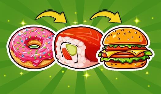 Game Screenshot Combine the Food and Fulfil the Orders