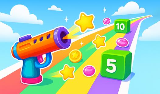 Game Screenshot Gun Run: Merge & Shoot