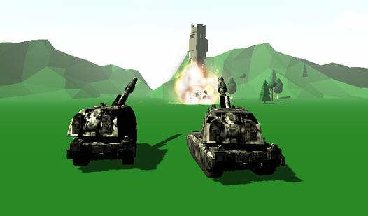 Game Screenshot Artillery! Destroy Fortress!