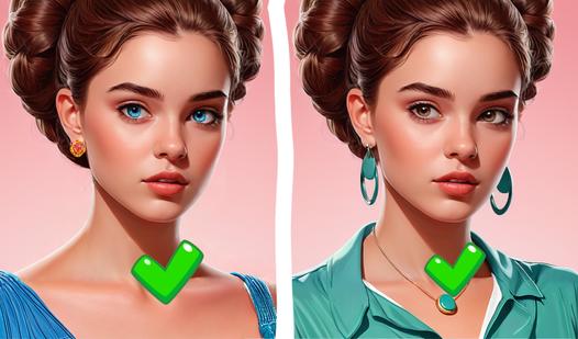 Game Screenshot Find the Differences: A Colourful World