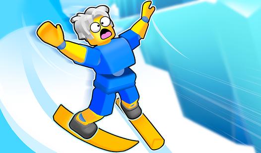 Game Screenshot Robux Racing 3D! Crazy Ragdoll Downhill!
