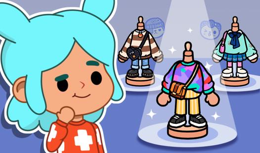 Game Screenshot Toca World Clothing