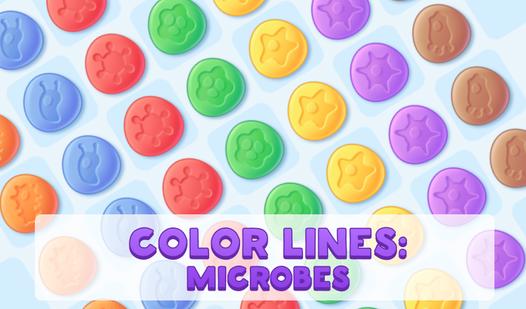 Game Screenshot Color Lines: Microbes