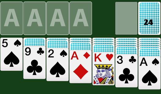 Game Screenshot Solitaire for 1 and 3 cards