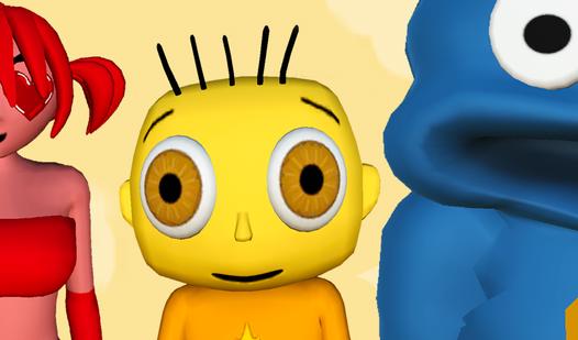 Game Screenshot Baby Bart and the Colorful Monsters