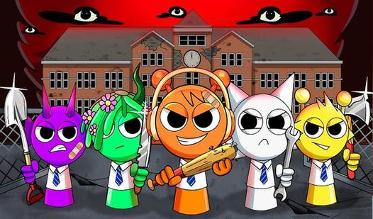 Game Screenshot Escape from Sprunki 3D Shooter