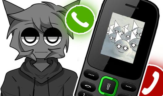 Game Screenshot Look at Gray Sprunki's phone