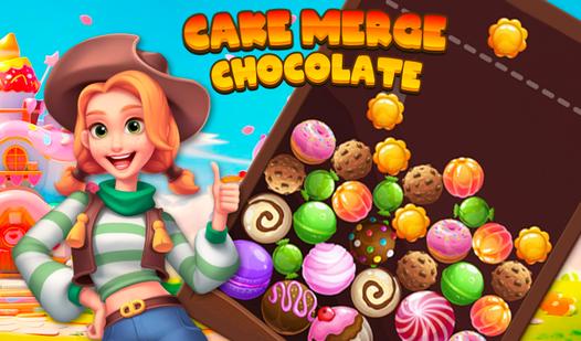 Game Screenshot Cake Merge: Chocolate