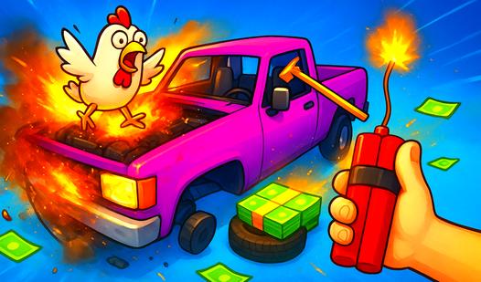 Game Screenshot GTA: Smash the Car to Pieces!