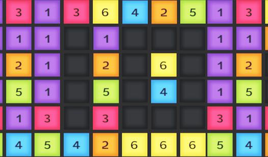 Game Screenshot Numbers: 10 in a Row