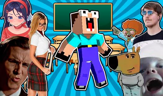 Game Screenshot Побег из Школы МЕМОВ 3д