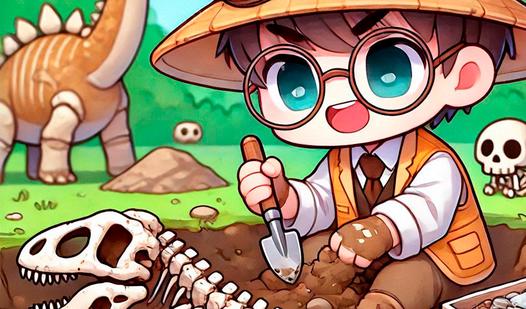 Game Screenshot The Archaeologist Collect Your Dinosaur