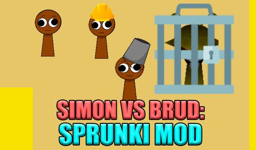 Game Screenshot Simon VS Brud: Sprunki Mod