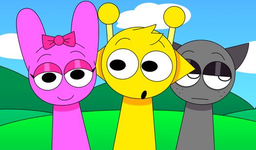 Game Screenshot Sprunki RESKIN