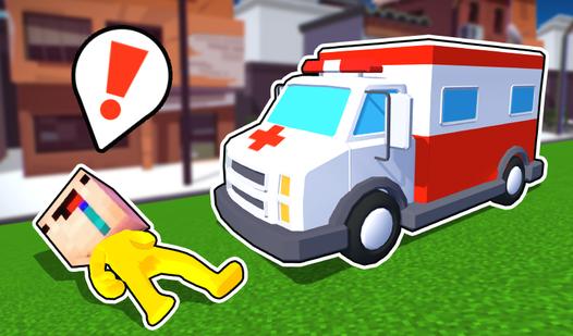 Game Screenshot First Aid Driver: Big City