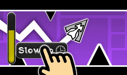 Game Screenshot Geometric Dash: Slowmo Wave!