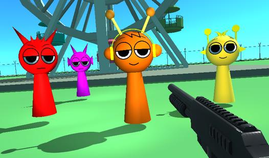 Game Screenshot Hunting For Sprunki