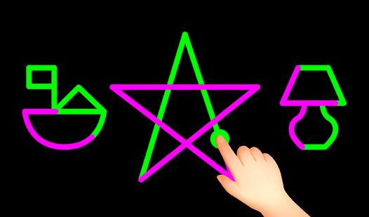 Game Screenshot One Line: Trace the Drawing with One Line