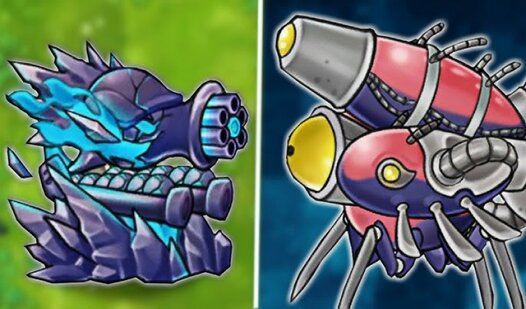 Game Screenshot Evolution of Hybrids. PVZ