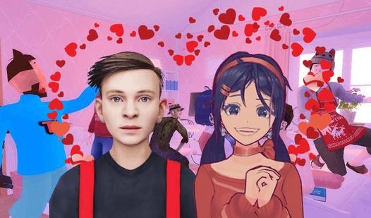 Game Screenshot Schoolboy + Mita: Awesome Party!