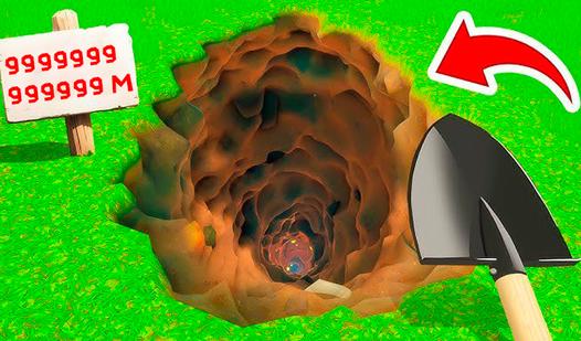Game Screenshot Digging a Hole Simulator