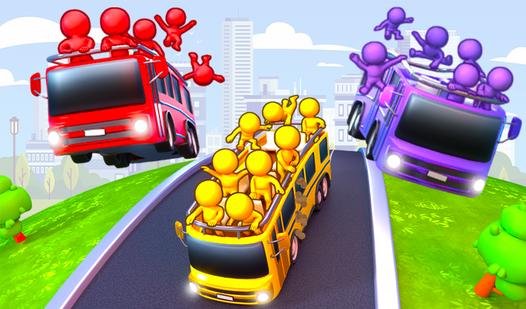 Game Screenshot Sorting: Buses and Passengers