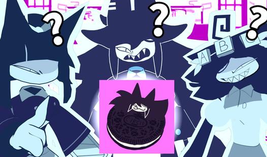 Game Screenshot Look at Miss Circle's phone