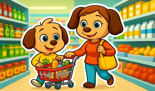 Game Screenshot Help Mom: Shopping Trip