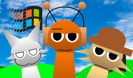 Game Screenshot Sprunki 1996